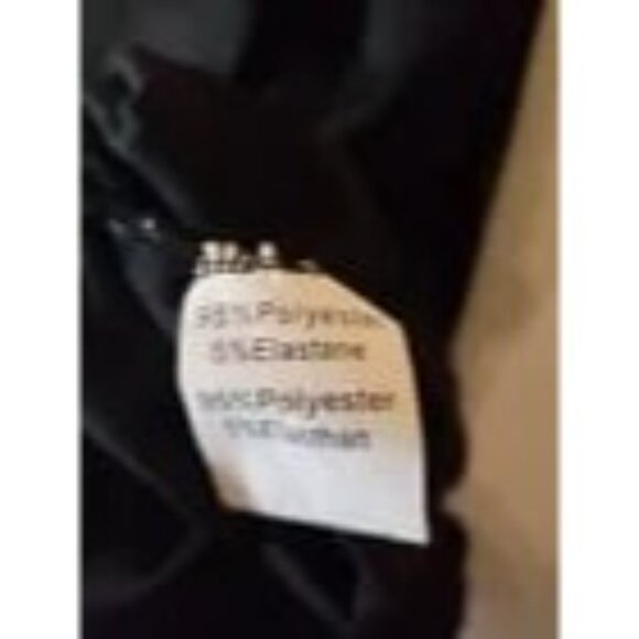 Grace Karin Women 2XL Dress Black Bodycon Ruched Stretchy Criss Cross Halter NWT - Picture 8 of 8